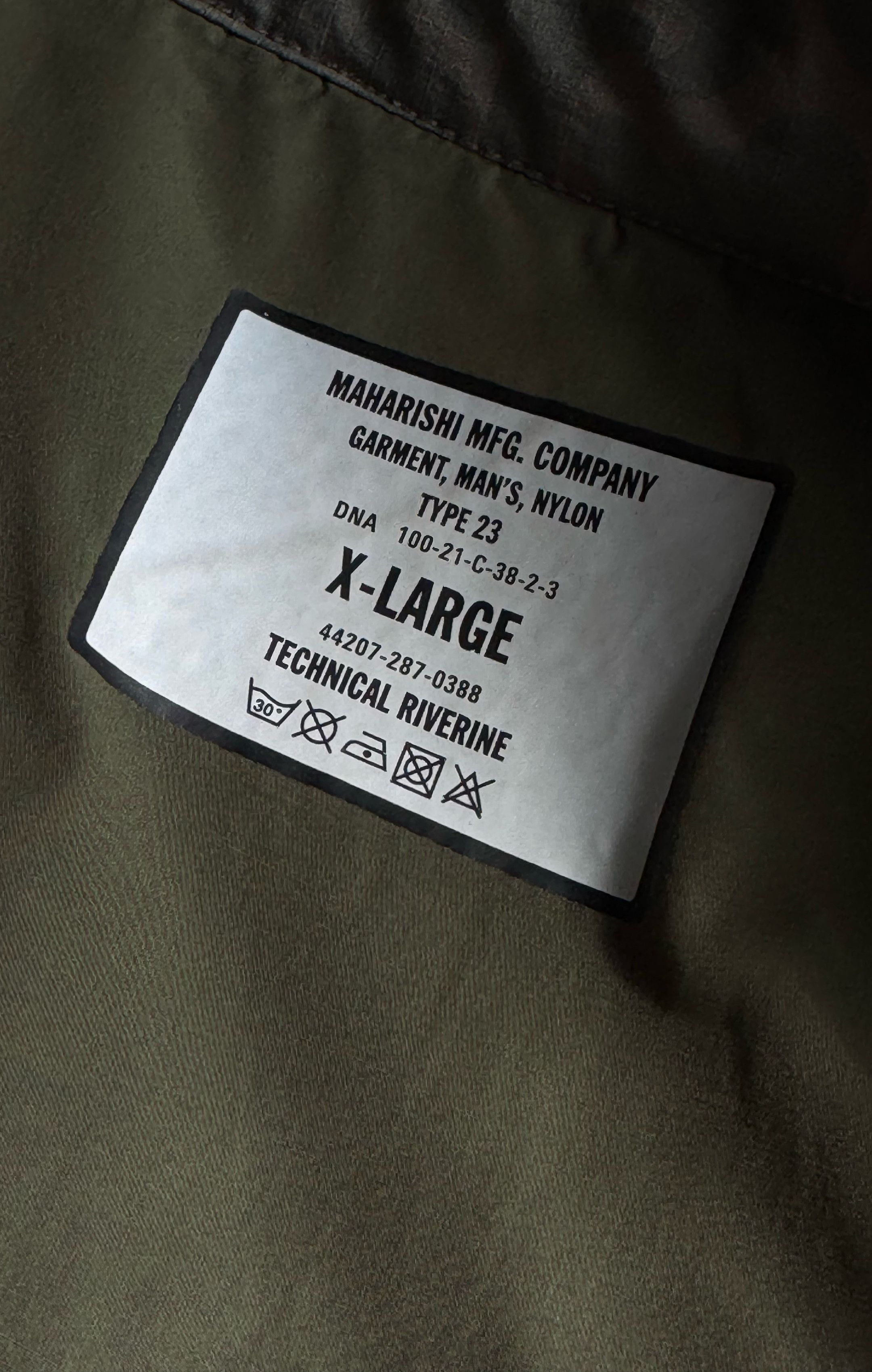 Maharishi Maharishi kimono/jacket Size US XL / EU 56 / 4 - 5 Thumbnail