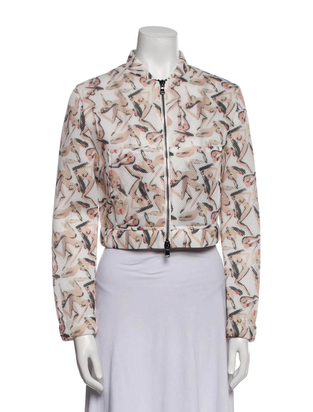 Other Marcell Von Berlin Printed Jacket w/ Stripe Size: M | US 8 Size M / US 6-8 / IT 42-44 - 1 Thumbnail