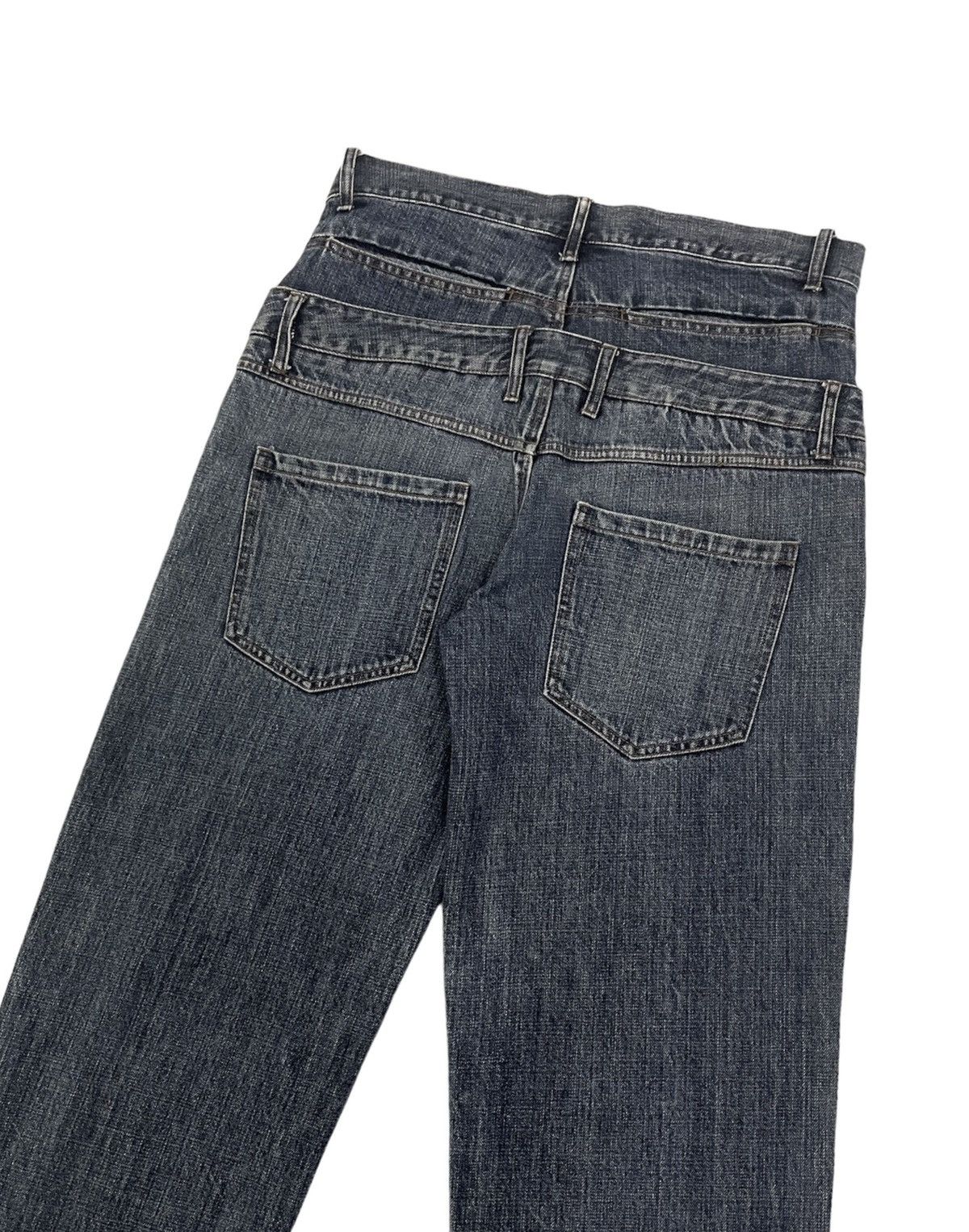 Japanese Brand × PPFM Thx Japan Double Waist Jeans 10 Pockets Size US 33 - 2 Thumbnail