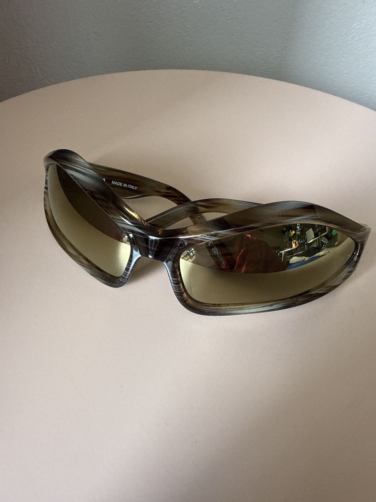 Balenciaga Balenciaga Fennec Oval Sunglasses Size ONE SIZE - 1 Thumbnail