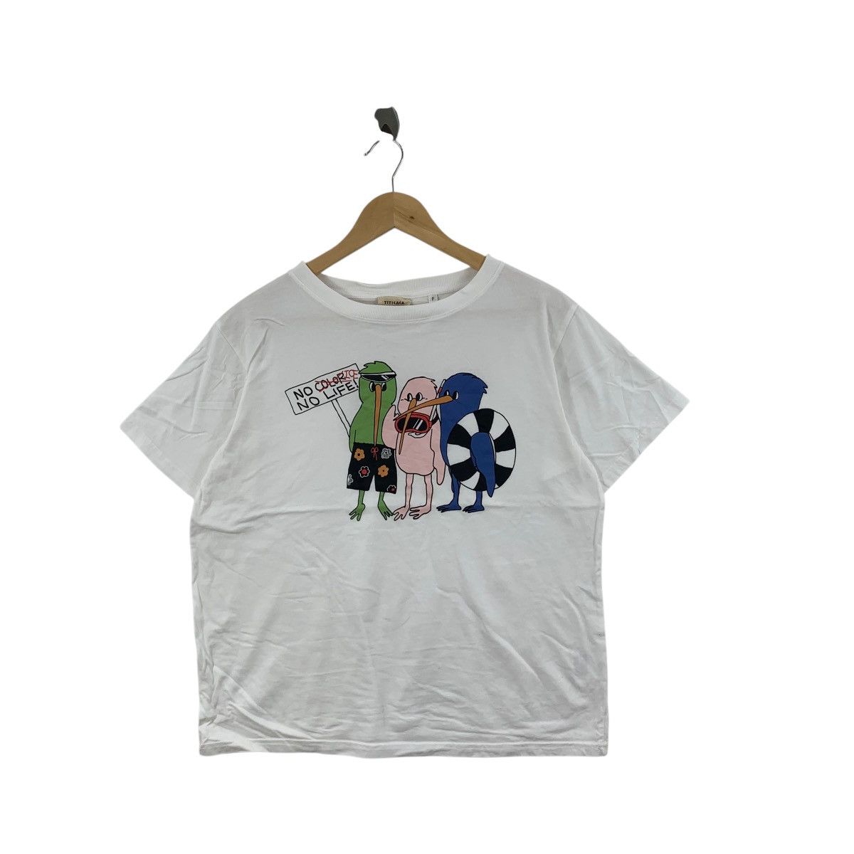 Other TITICACA ENVIRONMENTAL No Ice No Life Preserve Tee Shirt Top Size M / US 6-8 / IT 42-44 - 3 Thumbnail