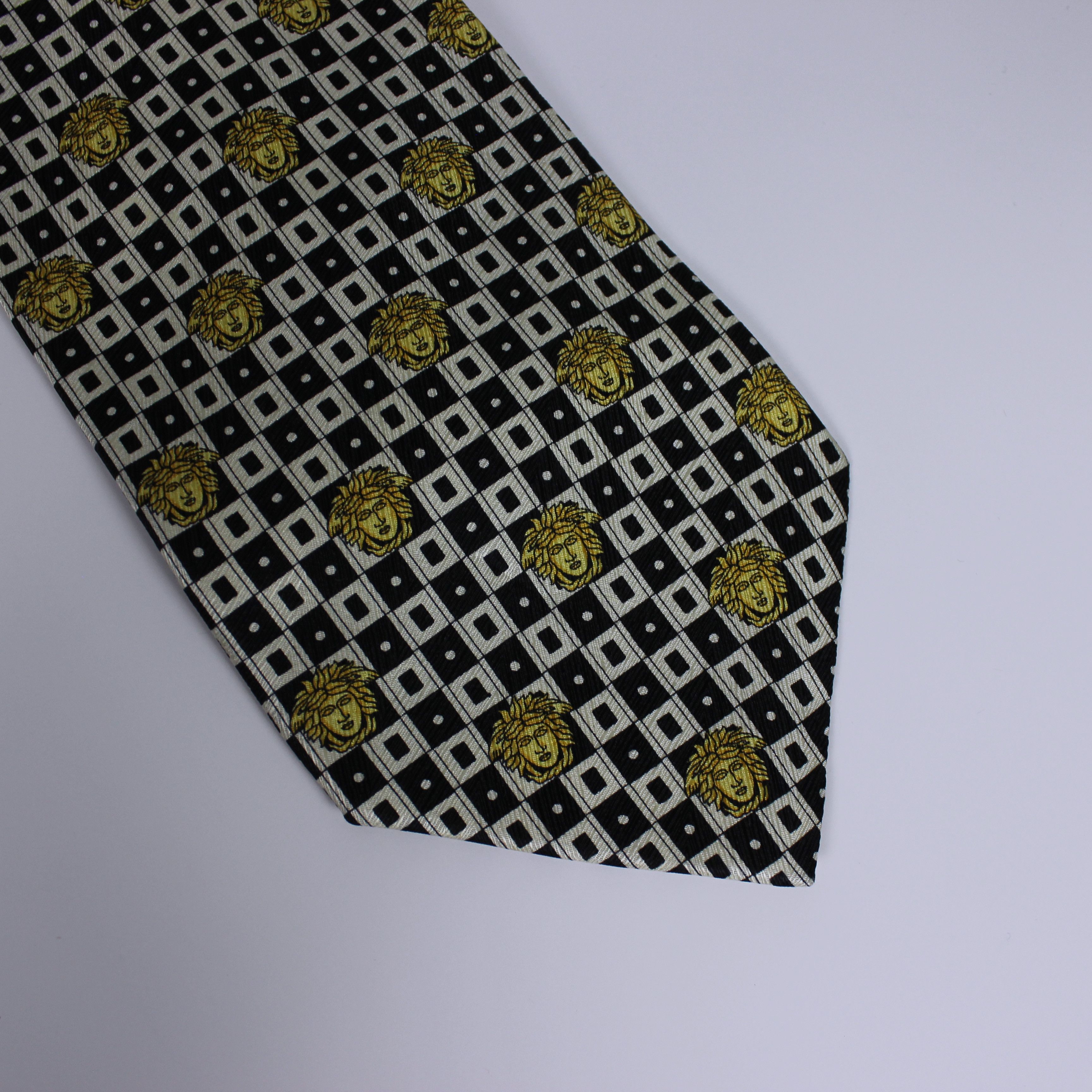 Versace Gianni Versace vintage silk ties medusa rare Size ONE SIZE - 4 Thumbnail