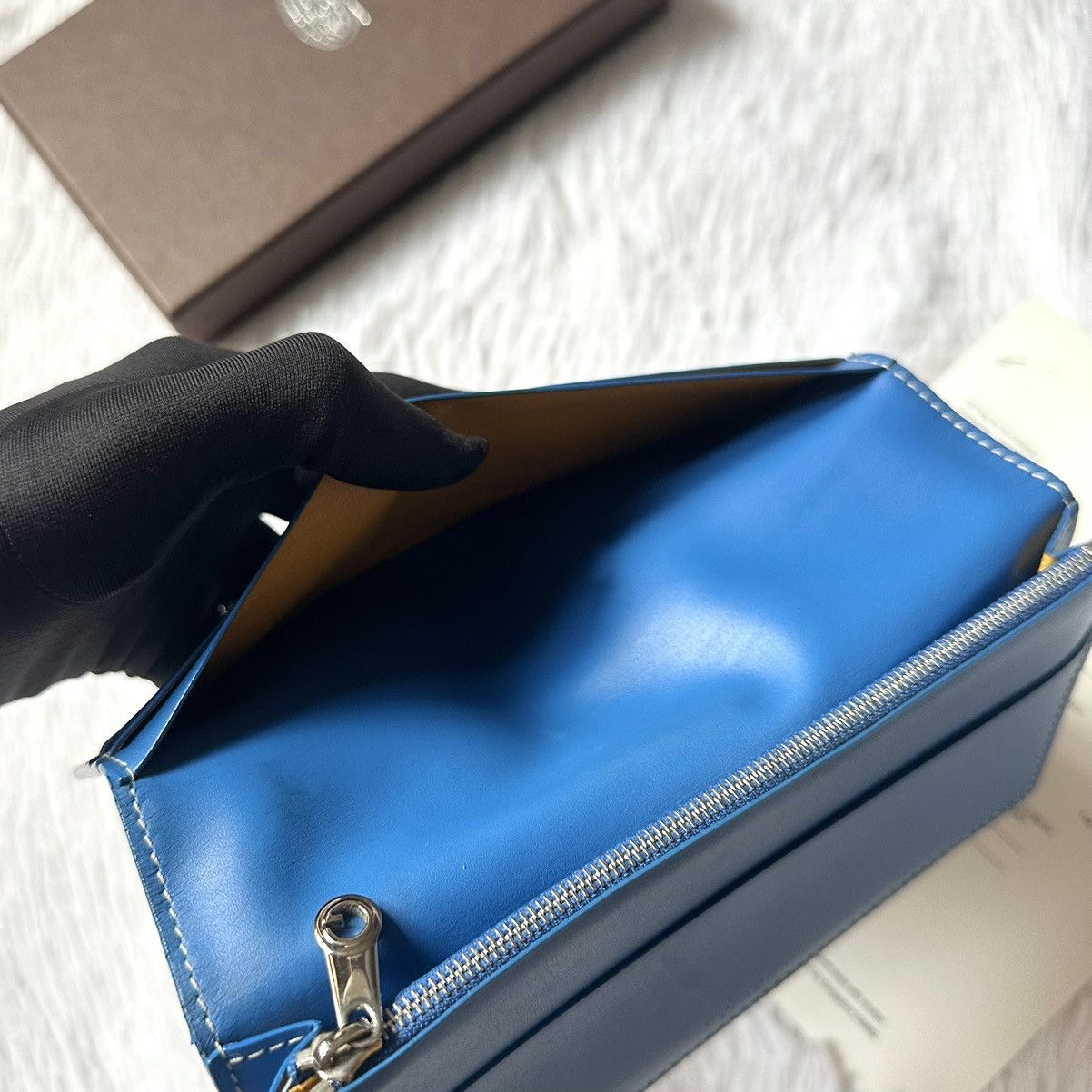 Goyard Goyard Richelieu Long Wallet Blue Size ONE SIZE - 8 Thumbnail
