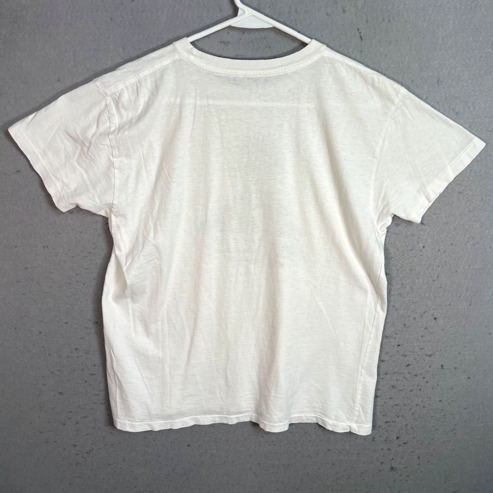Honda VINTAGE 90s Michael J. Fox Honda Integra T-Shirt Adult Medium White Mens Size US M / EU 48-50 / 2 - 2 Thumbnail