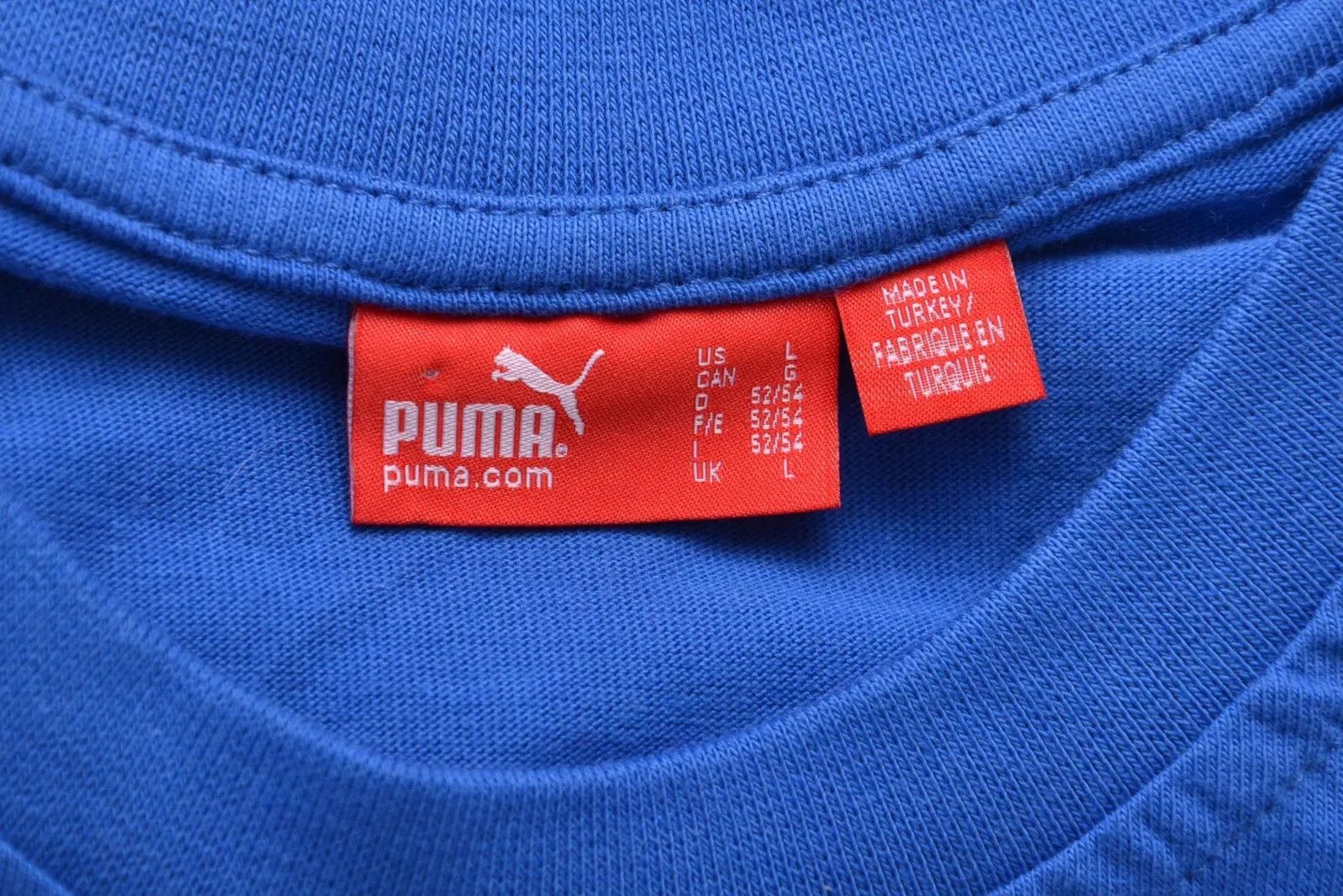 Puma ITALY CAMPIONI 2006 FOOTBALL SHIRT JERSEY PUMA L SIGNED Size US L / EU 52-54 / 3 - 6 Thumbnail
