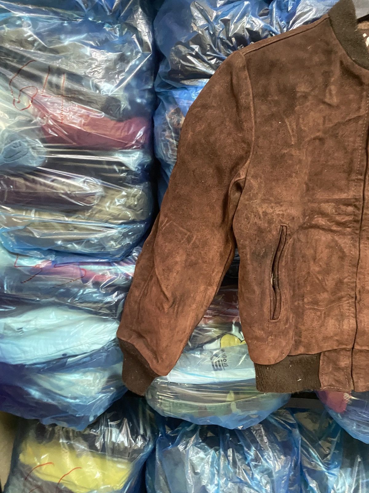 Schott Vintage Schott NYC Made in USA Brown Suede Bomber Jacket Size US S / EU 44-46 / 1 - 5 Thumbnail