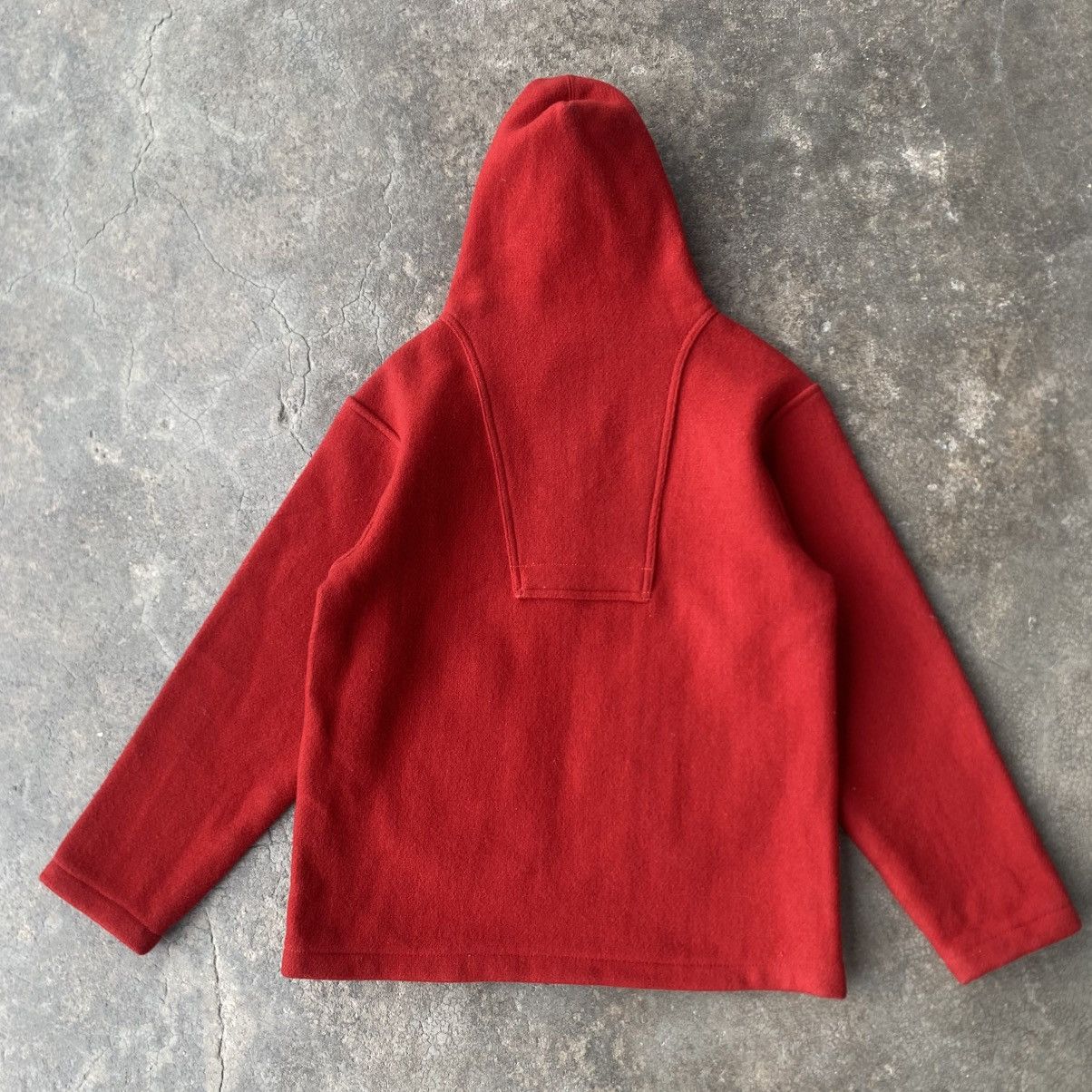 Warehouse Warehouse Pullover Wool Melton Jacket Side Zipper Talon USA Size US S / EU 44-46 / 1 - 3 Thumbnail