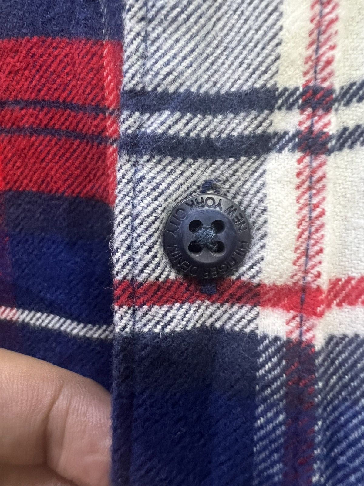 Flannel Tommy Hilfiger Denim Plaid Flannel Shirt – Relaxed Fit Size US M / EU 48-50 / 2 - 4 Thumbnail