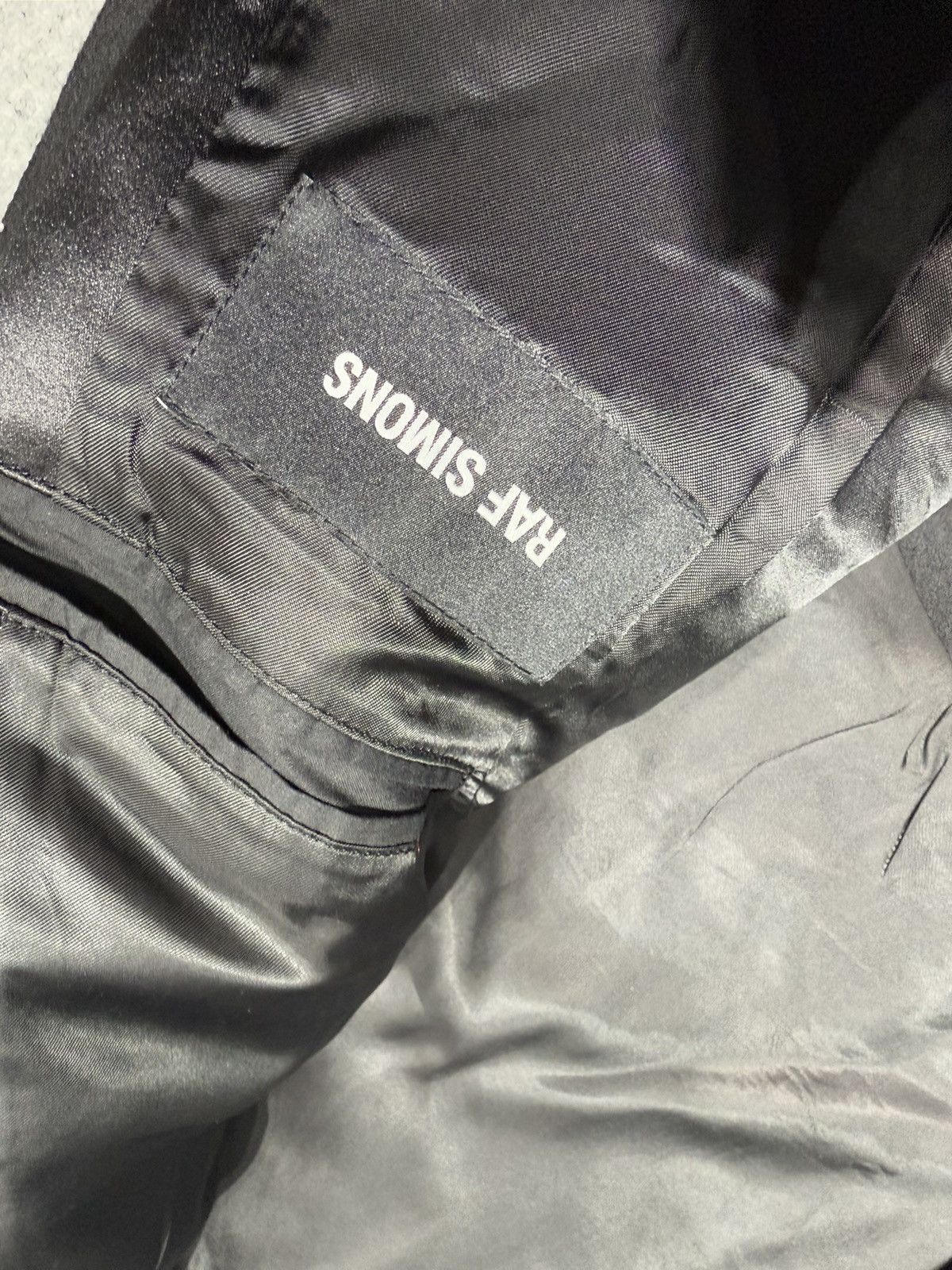 Raf Simons RAF SIMONS SS17 LONG COAT WITH POINTED REVERS Size US M / EU 48-50 / 2 - 6 Thumbnail