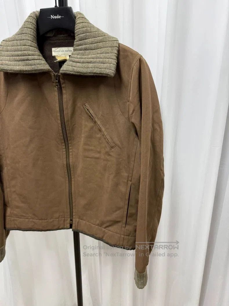 Dries Van Noten Dries Van Noten Collared Bomber Jacket. Size US L / EU 52-54 / 3 - 3 Thumbnail