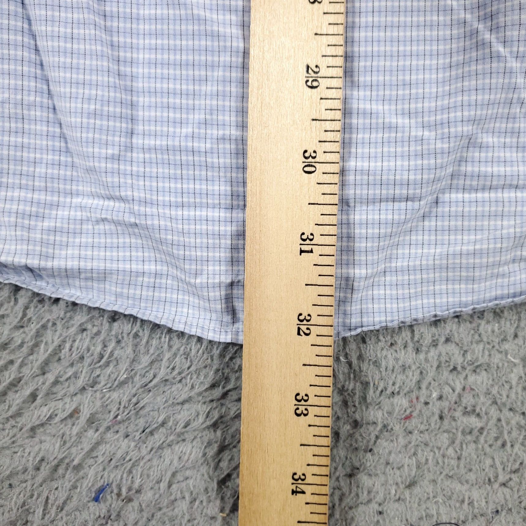 Tommy Hilfiger Tommy Hilfiger Shirt Mens XL Blue Plaid Button Up Long Sleeve Size US XL / EU 56 / 4 - 5 Thumbnail