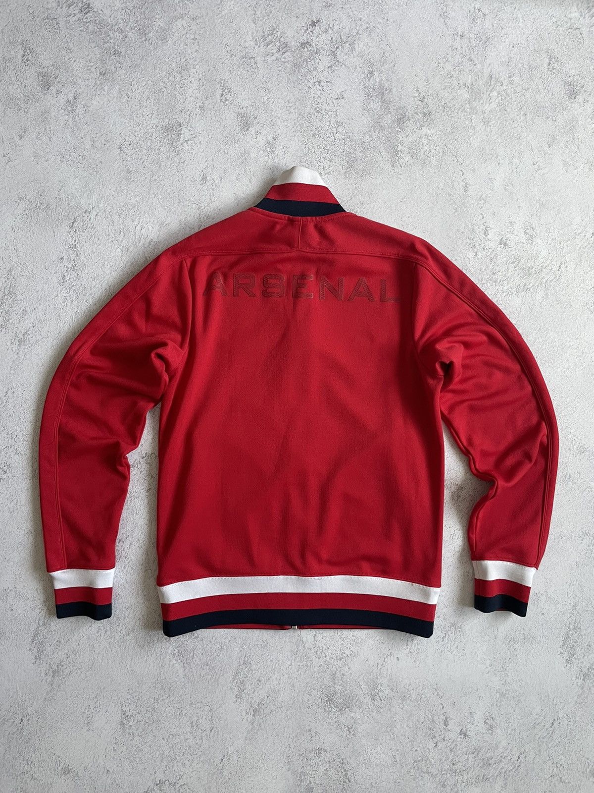 Vintage Nike FC Arsenal 2012/2013 Zip Training Jacket Size S Size US S / EU 44-46 / 1 - 5 Thumbnail