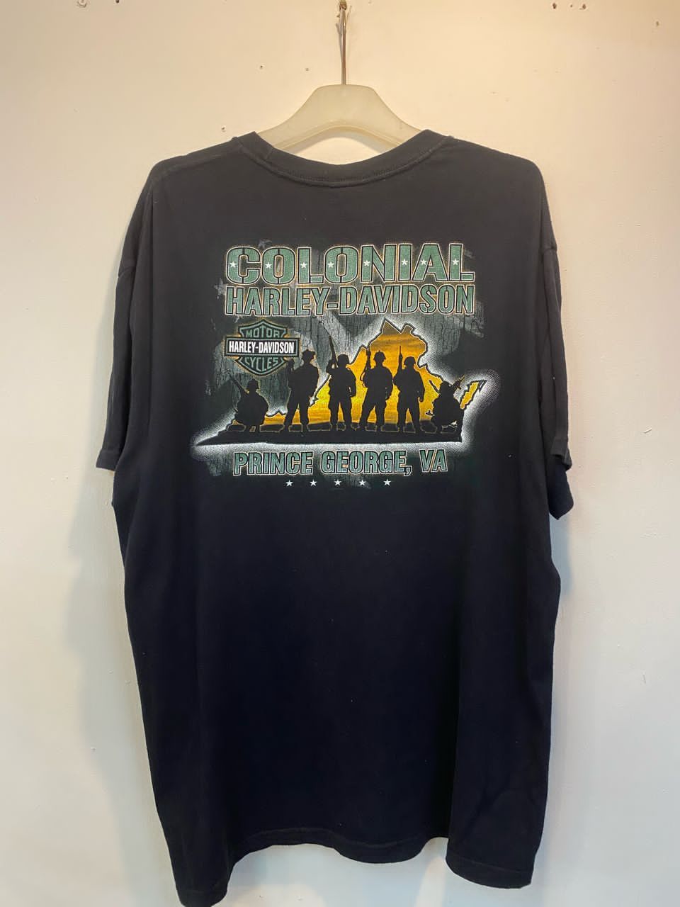 Harley Davidson Colonial Harley Davidson 2013 Tee Shirt Size US XL / EU 56 / 4 - 2 Thumbnail