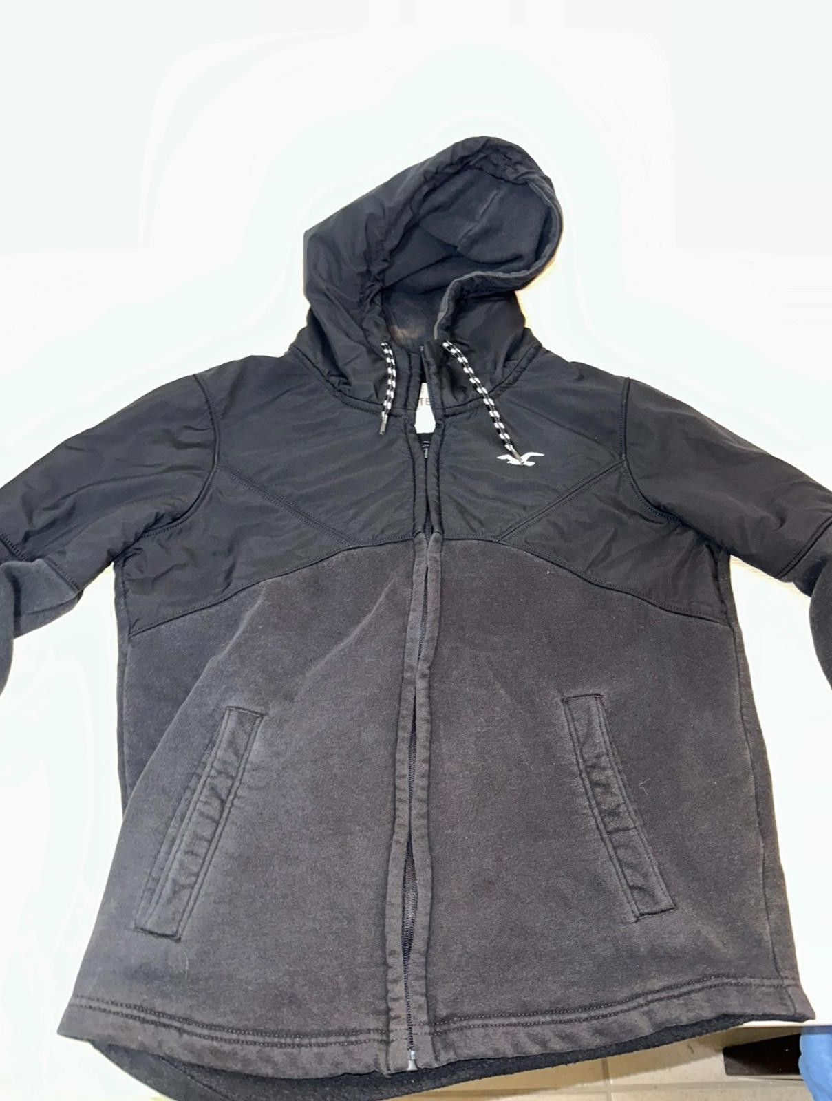 Hollister Women's S Hollister Jacket – Zip-Up, Black, Everyday Layer Size S / US 4 / IT 40 - 4 Thumbnail