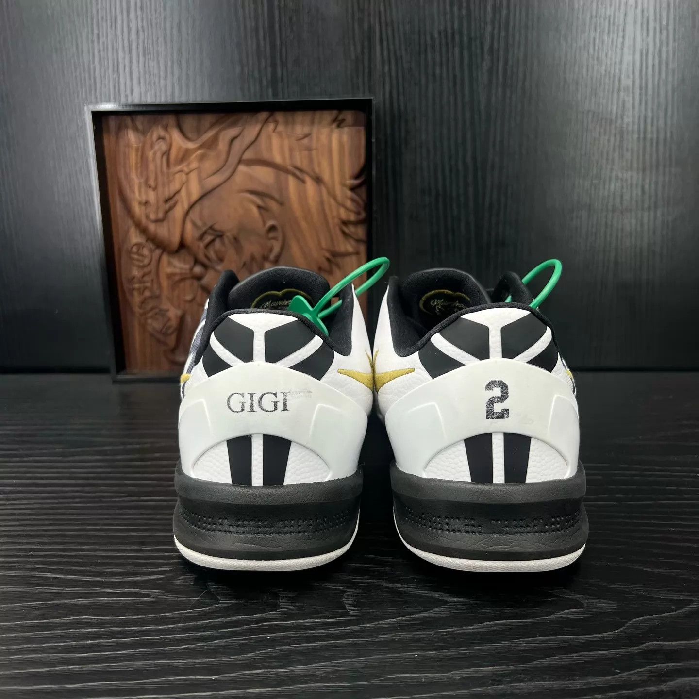 Nike zk8 gigi jacket black white gold 44 Size US 10 / EU 43 - 7 Thumbnail