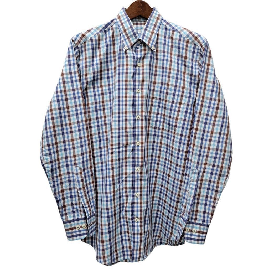 Peter Millar Peter Millar Long-Sleeves Slim-Fit Button-down Shirt Medium Size US M / EU 48-50 / 2 - 1 Thumbnail