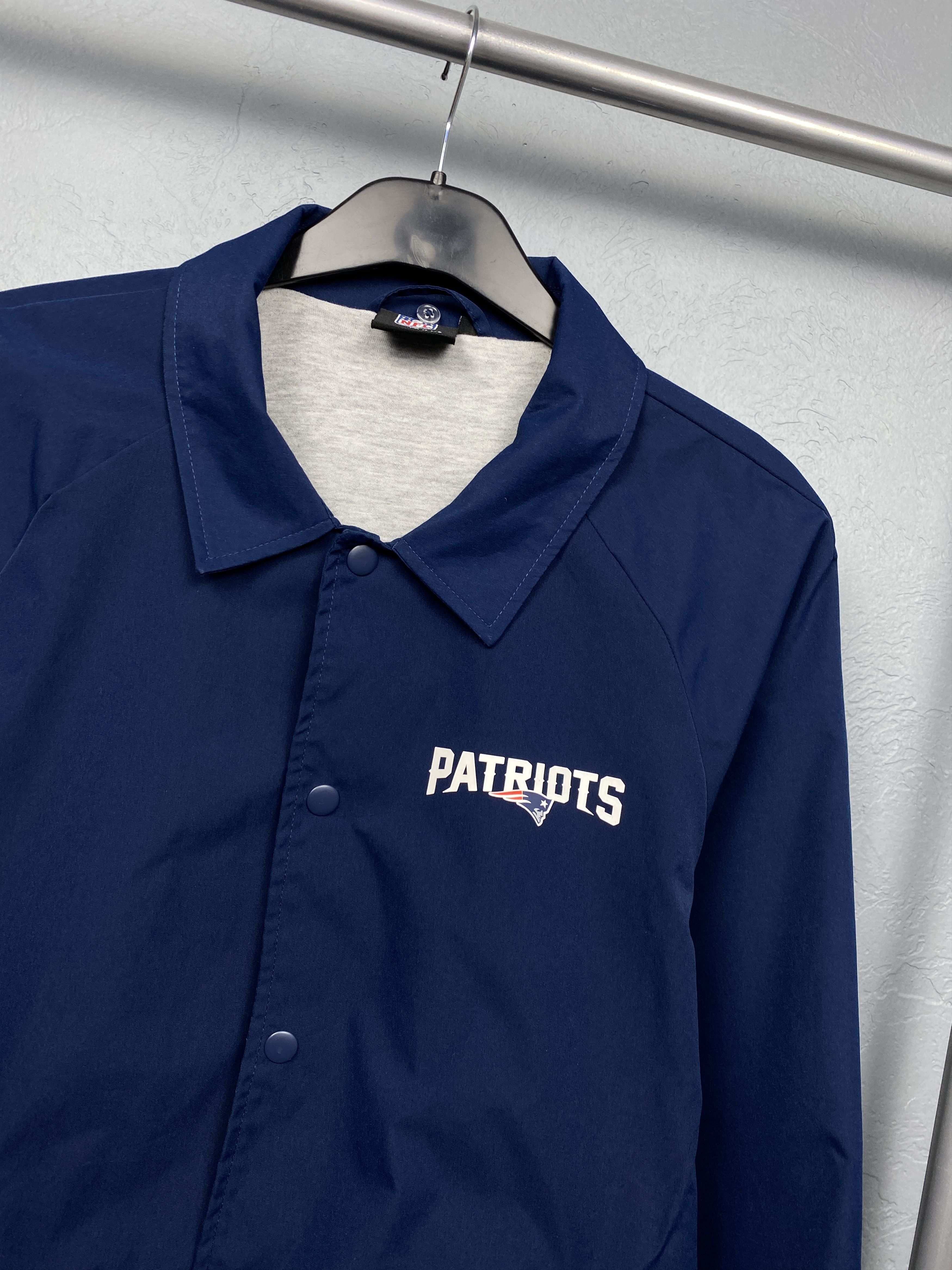 NFL Patriots NFL Mens Nylon Jacket Y2K Varsity Bomber Size US M / EU 48-50 / 2 - 2 Thumbnail
