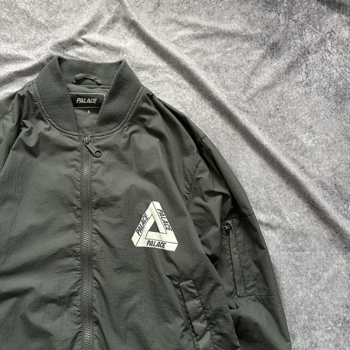 Palace Palace Skateboards Tech 2014 Bomber Jacket Gray Size US S / EU 44-46 / 1 - 4 Thumbnail