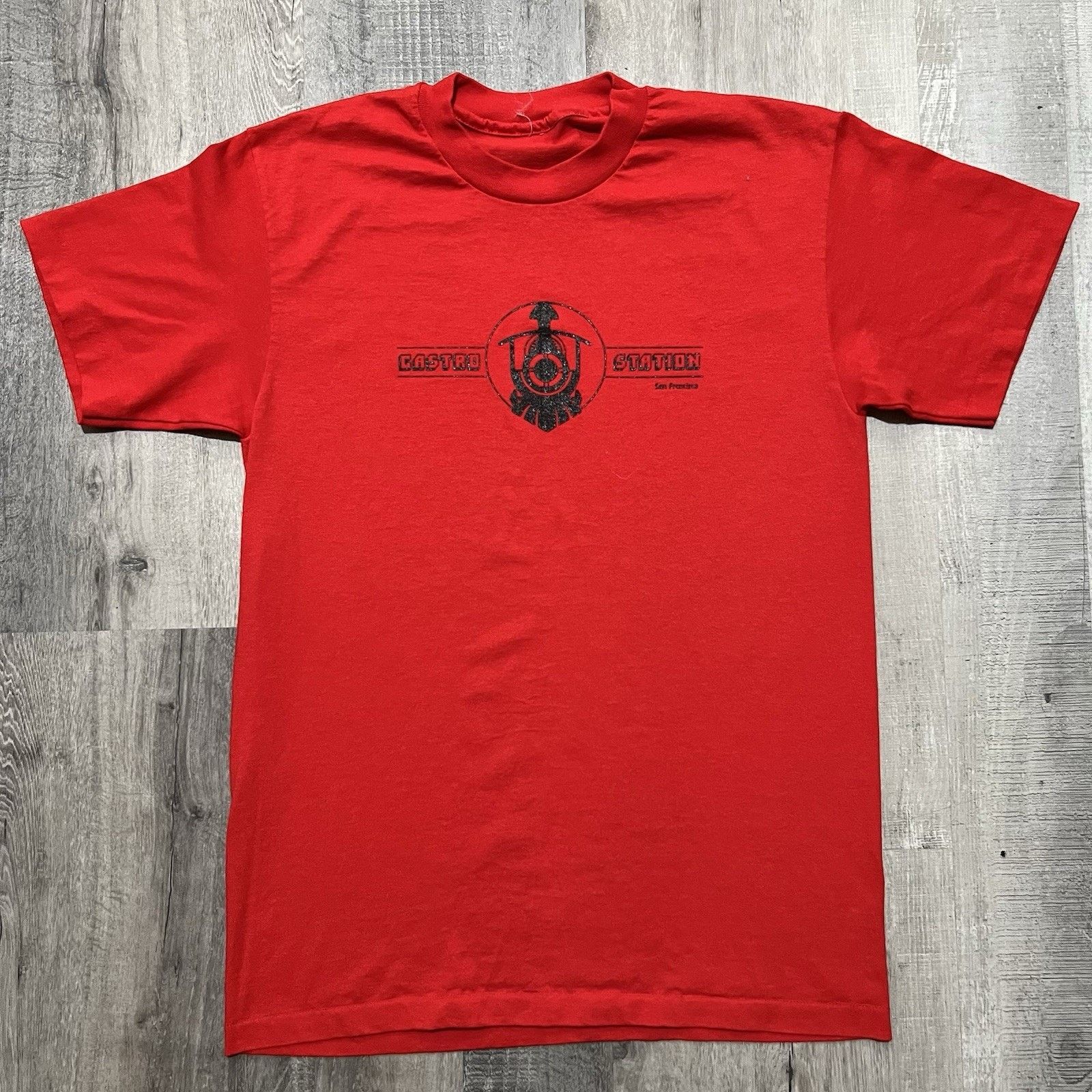 Vintage VTG Castro Station San Francisco Train Shirt 80s Railroad Size US M / EU 48-50 / 2 - 1 Thumbnail
