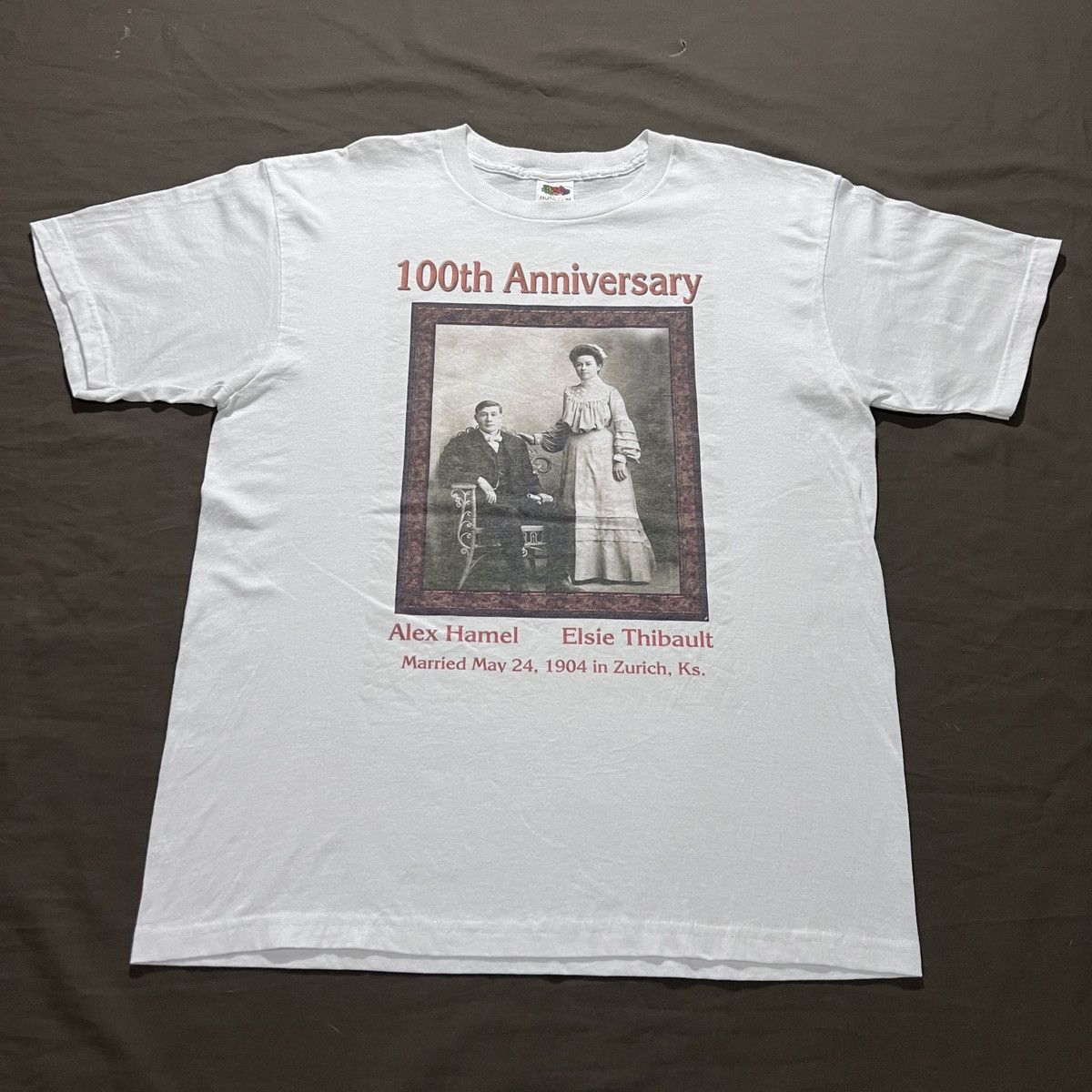 Vintage 100th Anniversary HAMEL REUNION Photography Tee