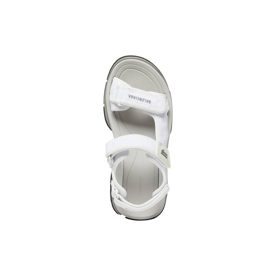 Balenciaga o1mt1gz0325 Tourist Sandals in White Size US 7 / IT 37 - 6 Thumbnail