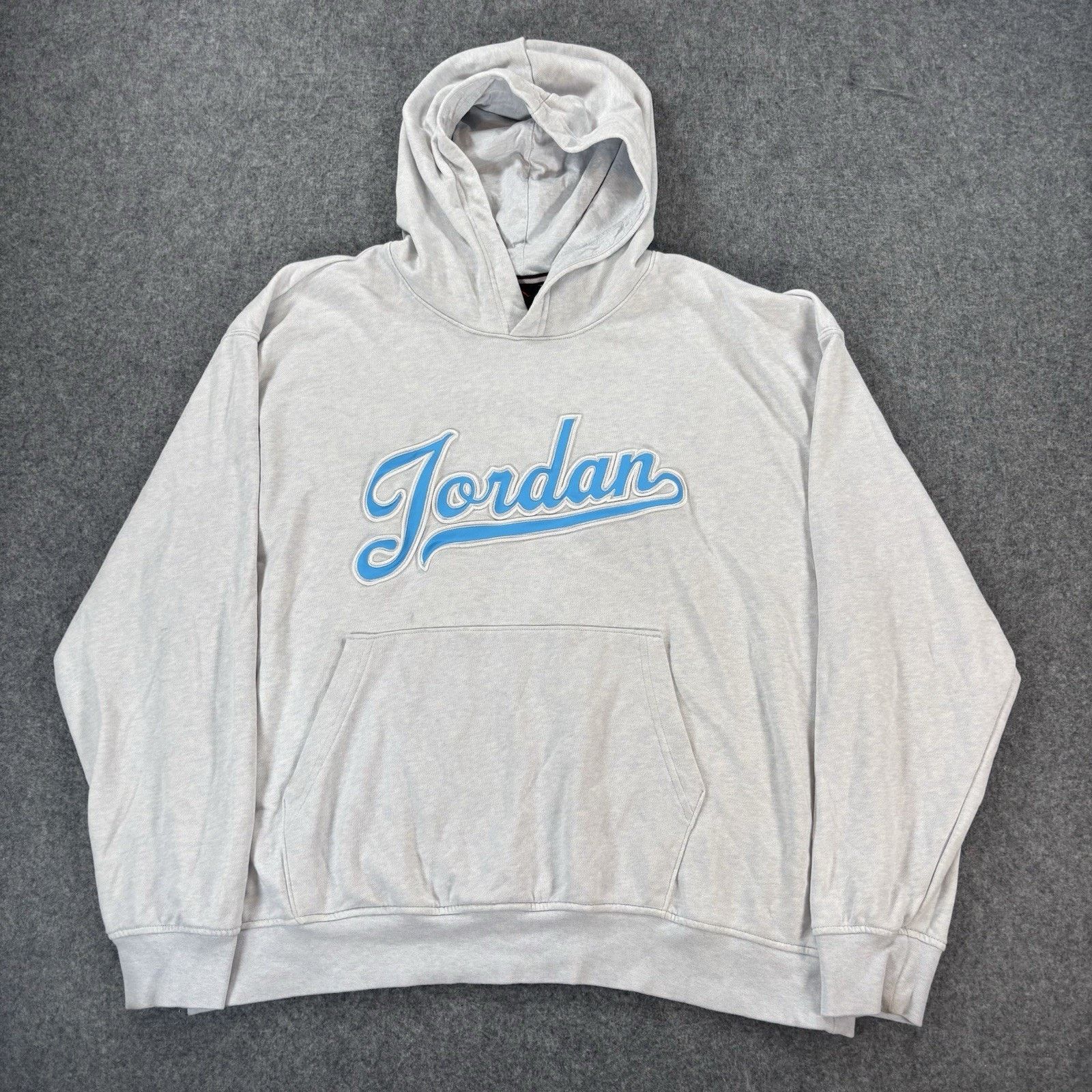Jordan Brand Jordan Flight MVP Fleece Pullover Light Gray Men XL Hoodie Size US XL / EU 56 / 4 - 1 Thumbnail