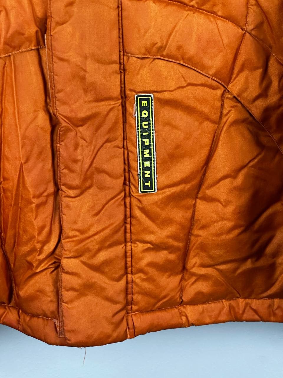 Adidas Adidas Equipment Vintage 1999 Orange Puffer Down Jacket Size US M / EU 48-50 / 2 - 8 Thumbnail
