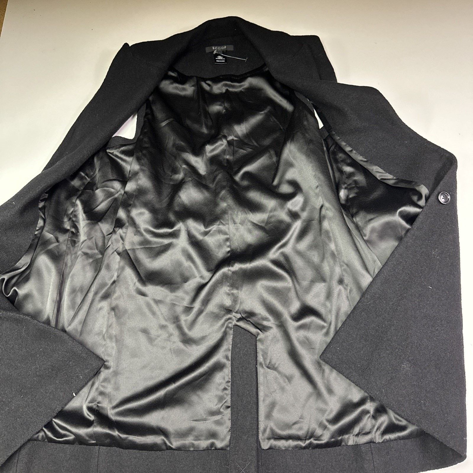 SCOOP Scoop NYC Sleeveless Black Trench Coat Size Large Size L / US 10 / IT 46 - 4 Thumbnail