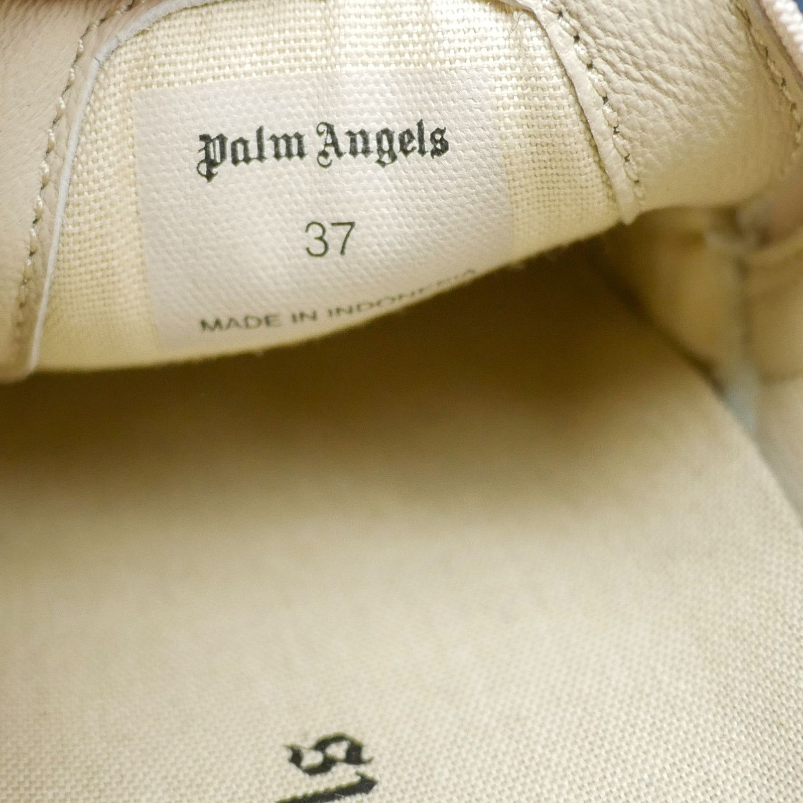 Palm Angels Palm Angels Slip Ons Beige AOP Font Size 37 Size US 5.5 / IT 35.5 - 6 Thumbnail