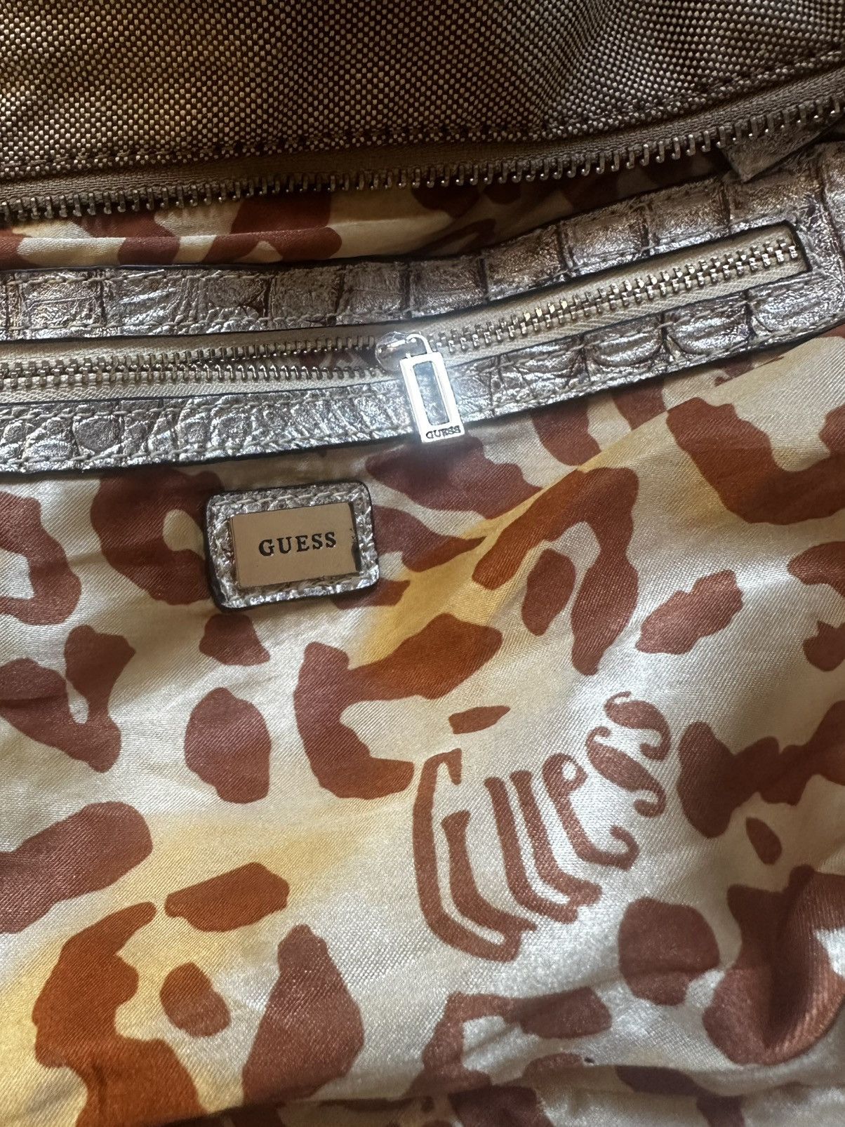Guess Vintage Guess big USA logo baguette bag Size ONE SIZE - 7 Thumbnail