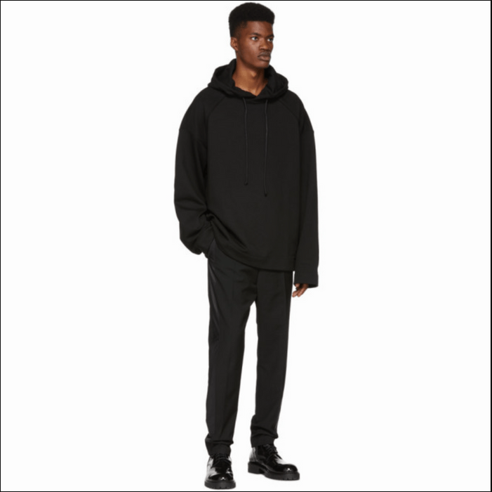 Juun.J Juun.J Juun J Lapped Embroidered Hoodie OVERSIZED L | Grailed