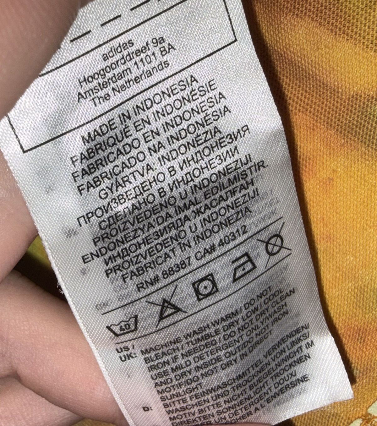Adidas × Human Made adidas originals x PW March Madness Fan Tee men Size US L / EU 52-54 / 3 - 5 Thumbnail