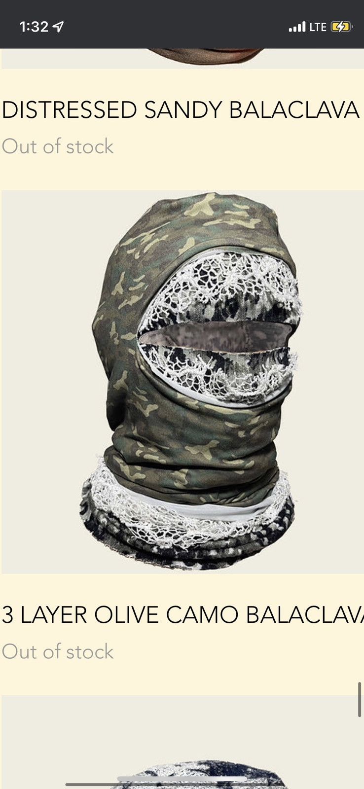 Other Forces Unseen 3 layer balaclava Size ONE SIZE - 2 Thumbnail