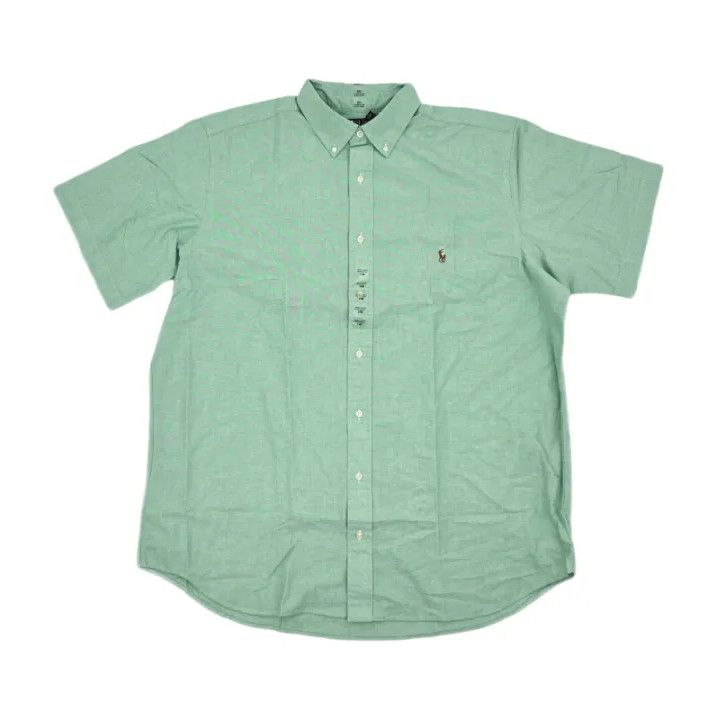 Polo Ralph Lauren Polo Ralph Lauren Solid Casual Short-Sleeve Shirt Size US XL / EU 56 / 4 - 1 Thumbnail