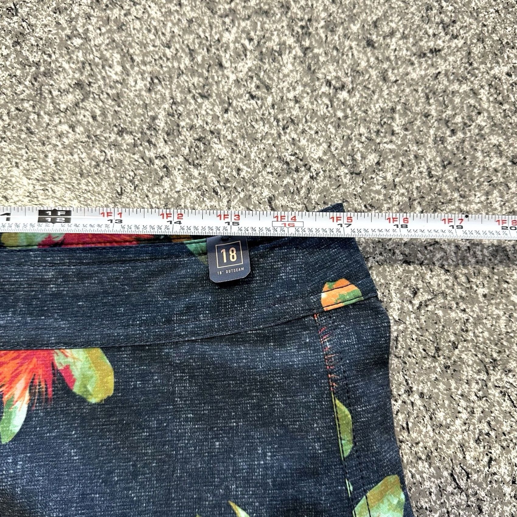 Roark Roark Boardshorts Mens 33 Swim Shorts Trunks 18” Floral Blue Roark Floral Board Shorts Men 33 XS? Size US 33 - 4 Thumbnail