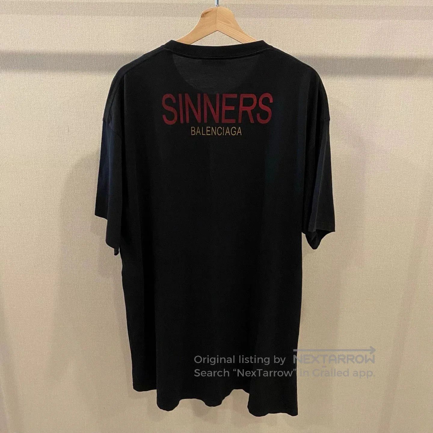 Balenciaga Balenciaga Sinners Short Sleeve Tee. Size US XXL / EU 58 / 5 - 2 Thumbnail