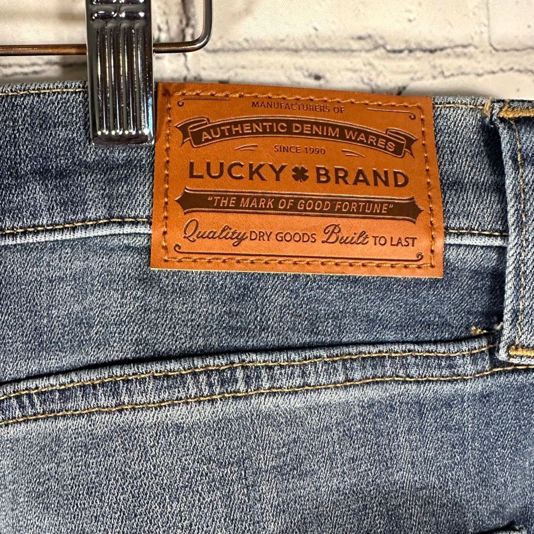 Lucky Brand Lucky Brand 363 Vintage Straight Jeans Mens 40x34 Blue CoolMax Denim New Size US 36 / EU 52 - 6 Thumbnail