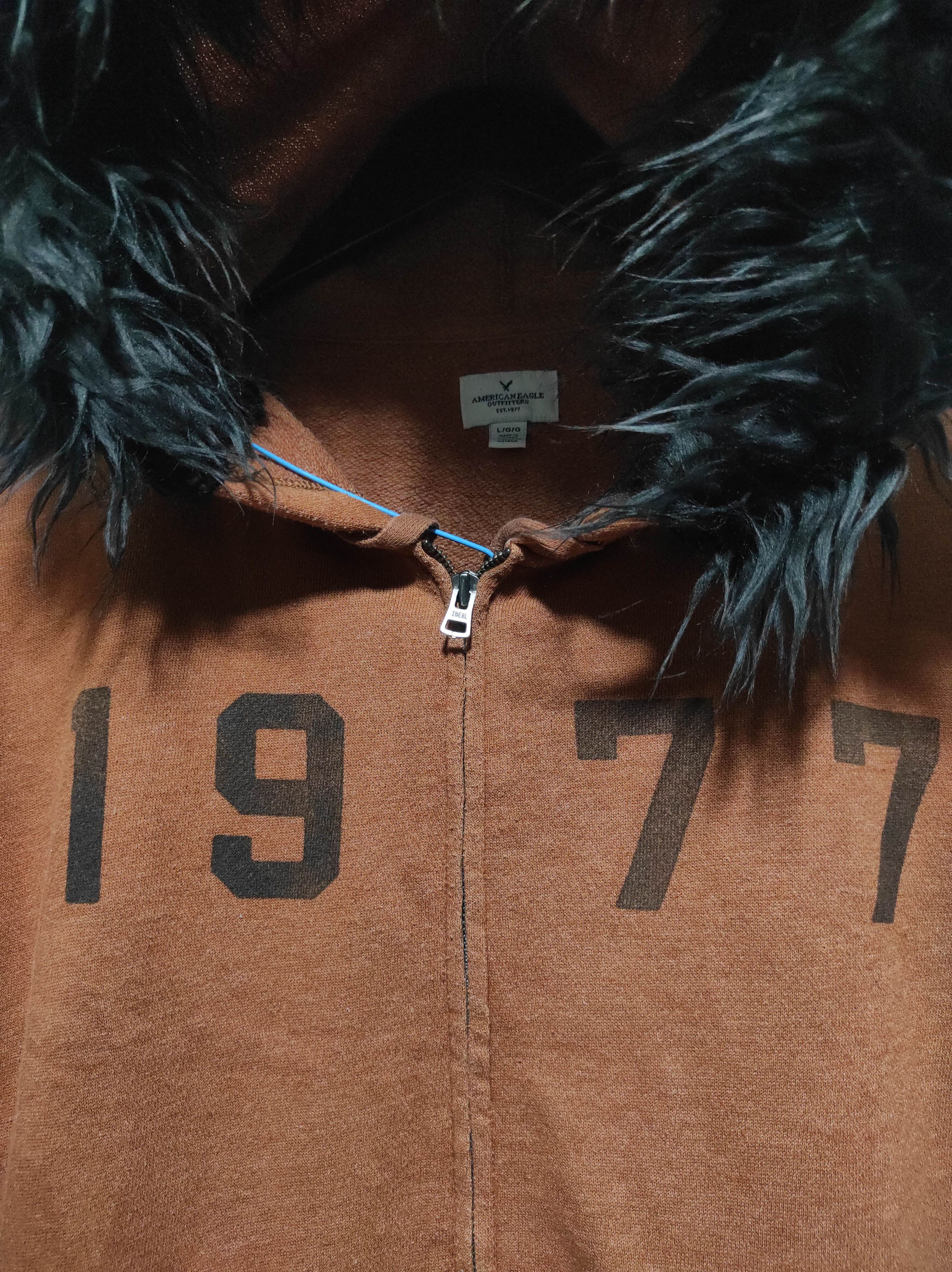Hysteric Glamour American Eagle Zipper Fur Hoodie LGB style Size US L / EU 52-54 / 3 - 5 Thumbnail