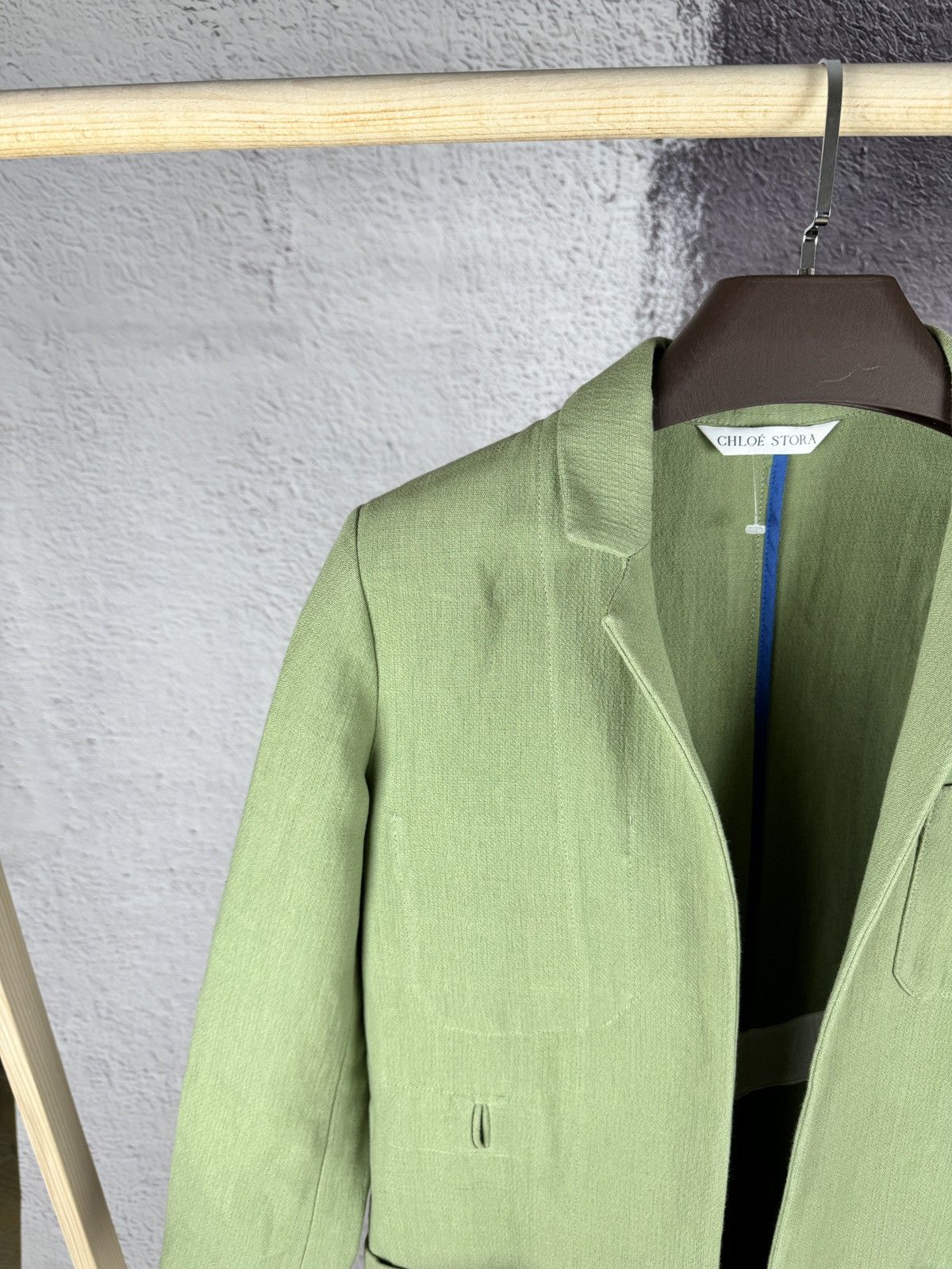 Chloe Chloe Stora designed in Paris green long coat size 38 Size S / US 4 / IT 40 - 4 Thumbnail