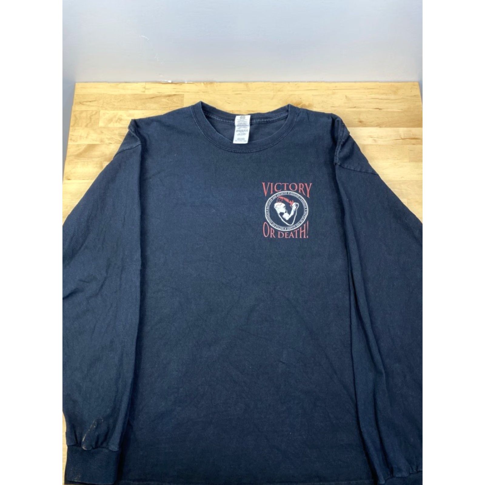 Gildan Texas Victory or Death! Black T-Shirt Short Sleeve 2XL Military #3168 Gildan Size US XXL / EU 58 / 5 - 3 Thumbnail