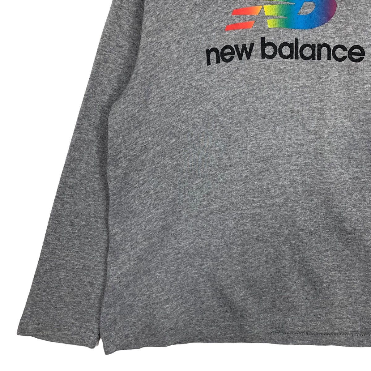 New Balance NEW BALANCE Colorful Big Logo Sweater #0204-C10 Size US L / EU 52-54 / 3 - 4 Thumbnail