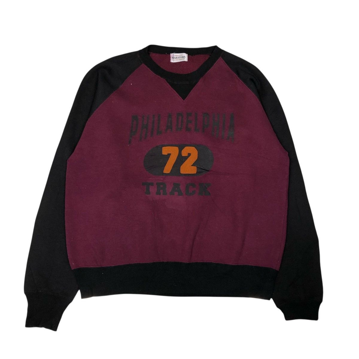 Japanese Brand 📌Philadelphia 72 Track Sweatshirt Big Logo Size US M / EU 48-50 / 2 - 1 Thumbnail