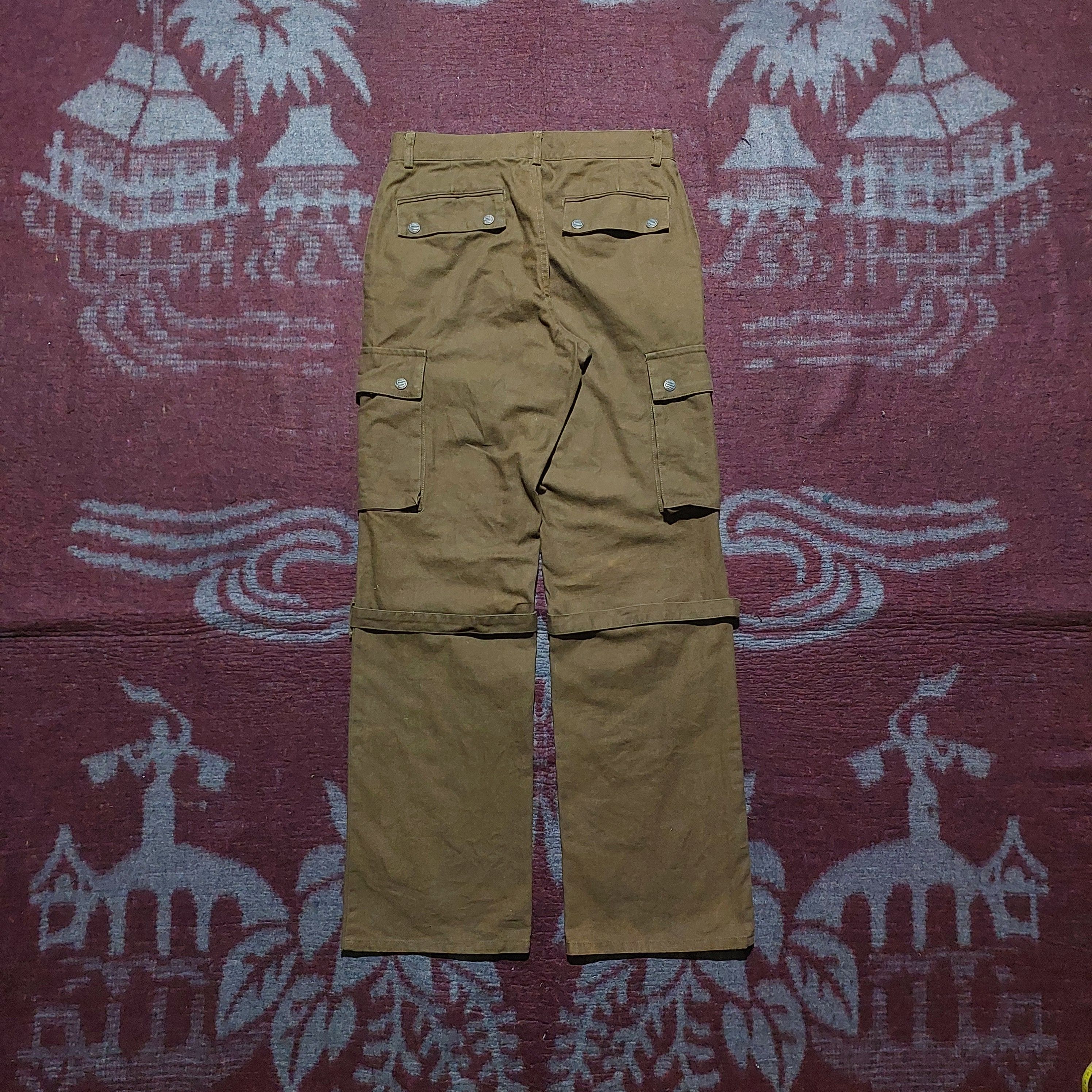 Schlussel Schlussel brown cargo flared pants Size US 30 / EU 46 - 6 Thumbnail