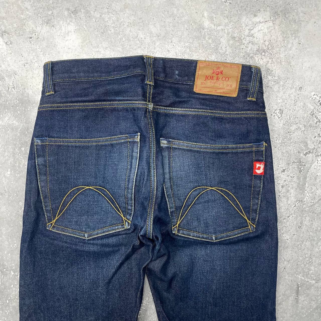 Japanese Brand Joe & Co Collier 14.5 oz Japanese Blue Selvedge Jeans W30 Size US 30 / EU 46 - 21 Thumbnail