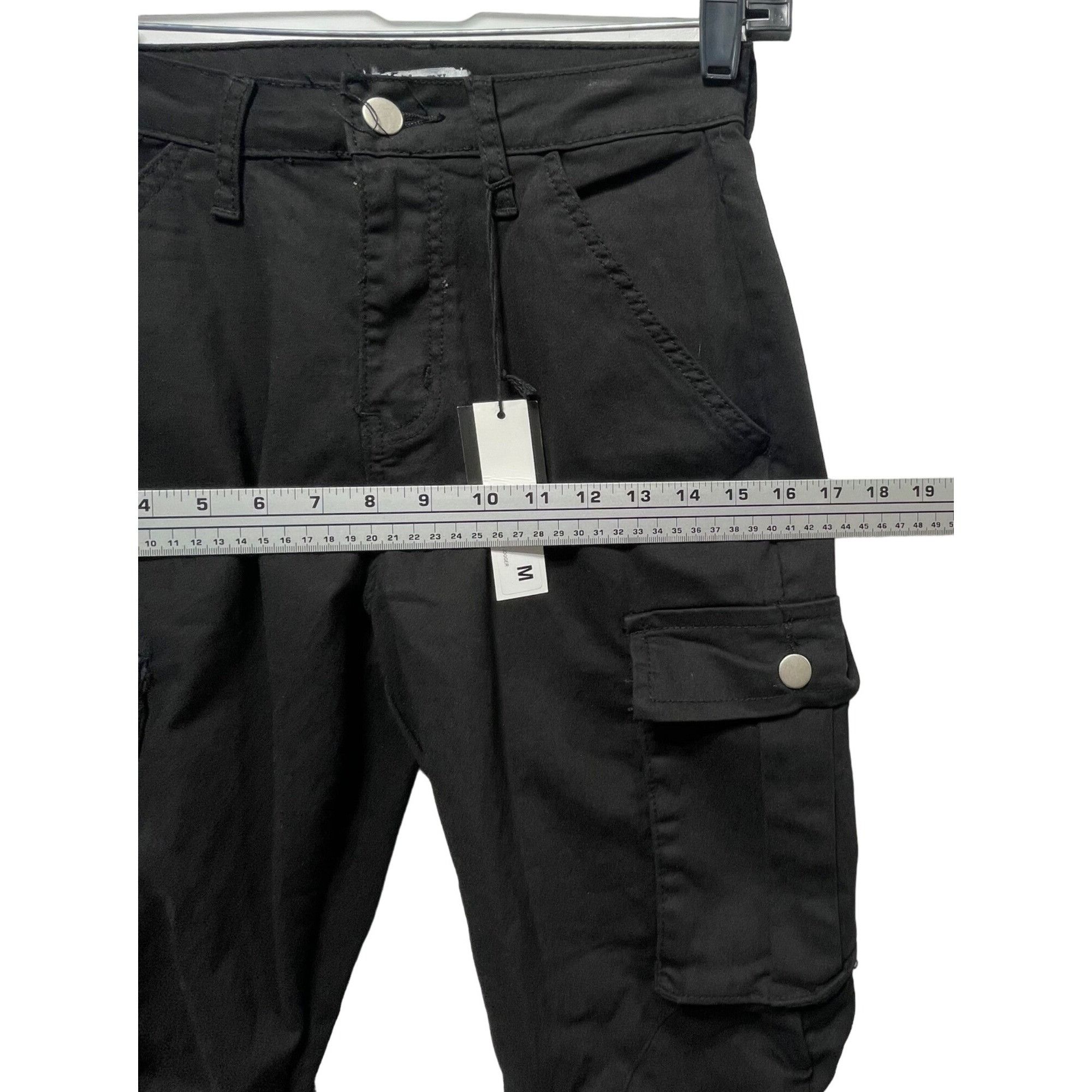 Other Kreamy - Women's Cozy Cargo Jogger Pants With Multi Pockets Size 28" / US 6 / IT 42 - 3 Thumbnail