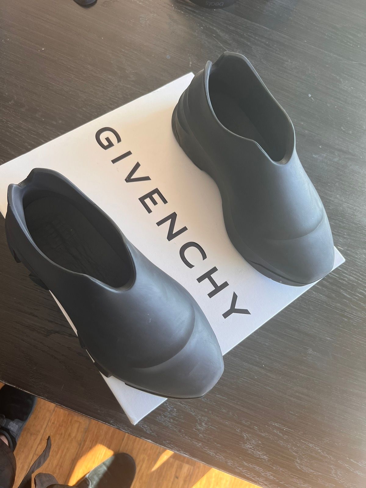 Pre-owned Givenchy Monumental Mallow Shoes In Black