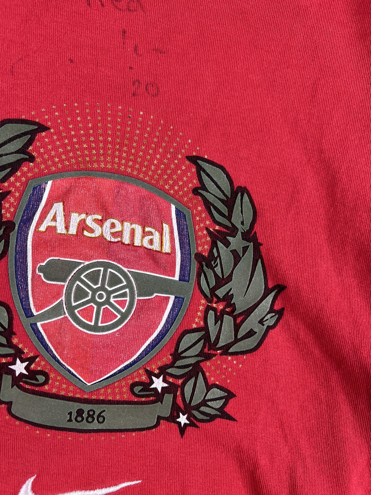 Vintage Vintage Nike FC Arsenal 2006 Football Fun Soccer Y2K Tee Size US M / EU 48-50 / 2 - 5 Thumbnail