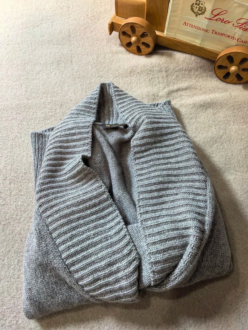 Loro Piana LORO PIANA Cashmere scarf collar overcoat Size M / US 6-8 / IT 42-44 - 3 Thumbnail