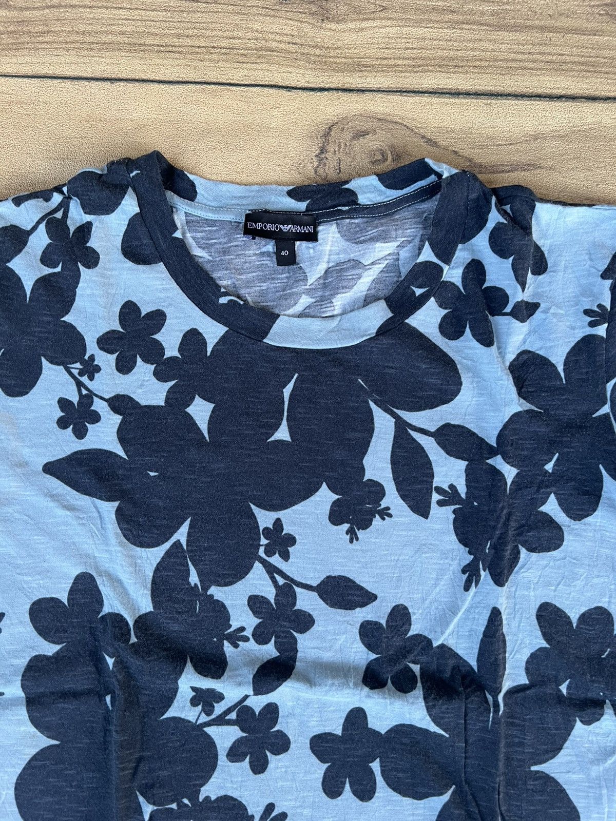 Emporio Armani Emporio armani floral tees Size M / US 6-8 / IT 42-44 - 2 Thumbnail