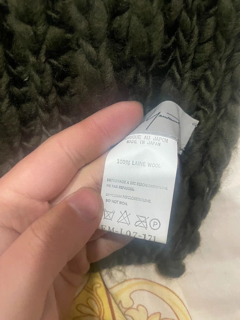 Yohji Yamamoto Yohji Yamamoto 02aw Yohji Yamamoto Wool Knit Scarf Size ONE SIZE - 2 Thumbnail